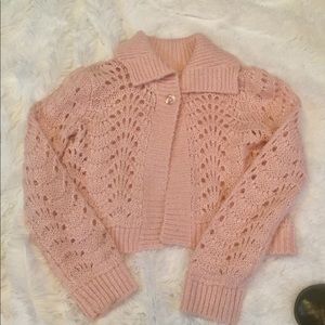 Gap super cute crop cardigan! Girls size 5 EUC!